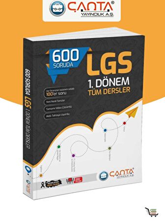 Çanta 600 Soruda 8.sınıf Lgs 1.dönem Tüm Dersler Soru Bankası