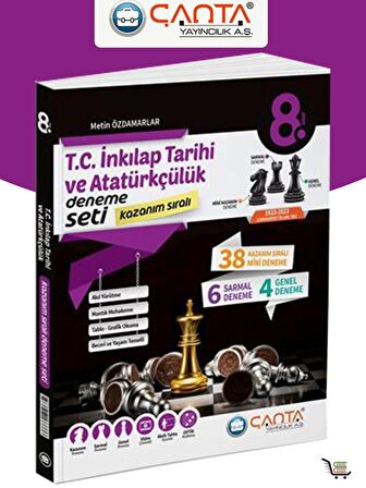 8. Sınıf T.C. İnkılap Tarihi ve Atatürkçülük Kazanım Sıralı Deneme Seti