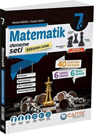 7. Sınıf Matematik Kazanım Sıralı Deneme Seti