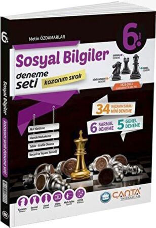 6. Sınıf Sosyal Bilgiler Kazanım Sıralı Deneme Seti