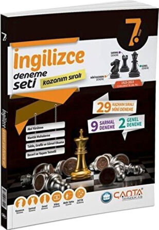 7. Sınıf İngilizce Kazanım Sıralı Deneme Seti