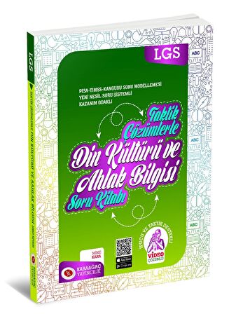 2023 Taktik Çözümlerle LGS Din Kültürü ve Ahlak Bilgisi Soru Kitabı