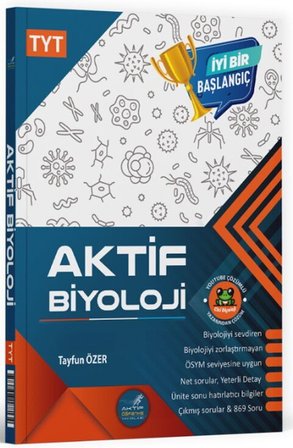 TYT Aktif Biyoloji 0 dan Başlayanlara Aktif Öğrenme Yayınları