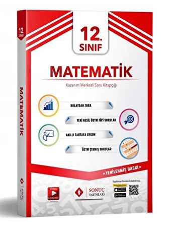 12. Sınıf Matematik Kazanım Merkezli Soru Kitapçığı