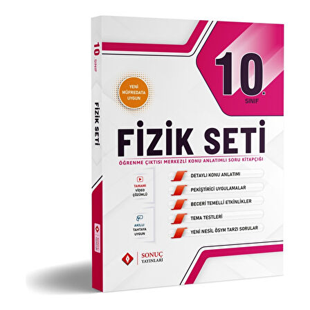 10.Sınıf Fizik Modüler Set 2025 - 2026