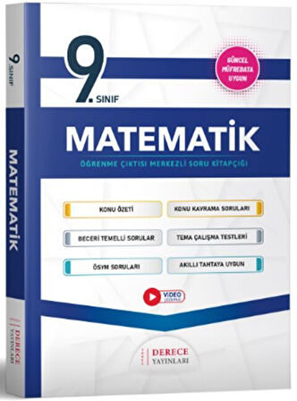 Sonuç Derece Yayınları 9. Sınıf Matematik Modüller Set