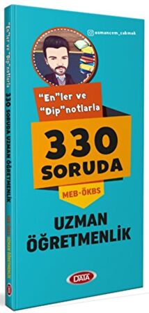 Data Yayınları MEB ÖKBS Uzman Öğretmenlik Enler ve Dipnotlarla 330 Soruda Soru Bankası