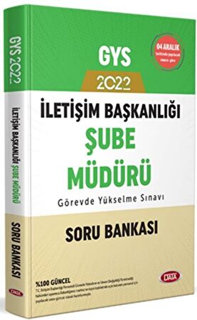 İletişim Başkanlığı GYS Şube Müdürü Soru Bankası