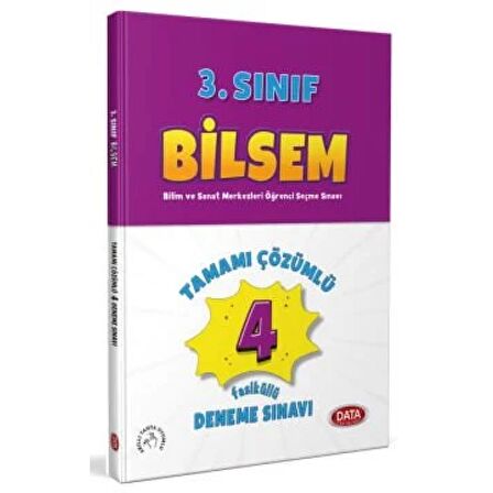 3. Sınıf Bilsem Tamamı Çözümlü 4 fasikül Deneme Sınavı