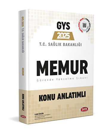 Data 2025 T.C. Sağlık Bakanlığı Memur GYS Konu Anlatımlı Data Yayınları