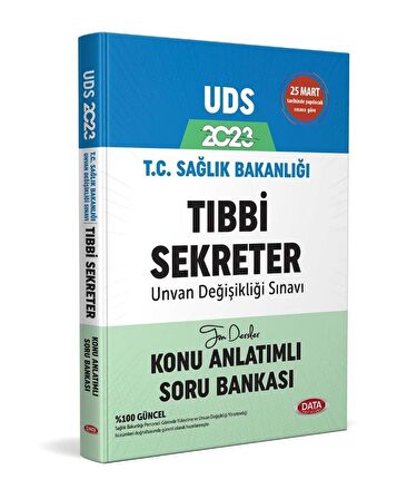 2023 T.C. Sağlık Bakanlığı GYS Tıbbi Sekreter Konu Anlatımlı Soru Bankası