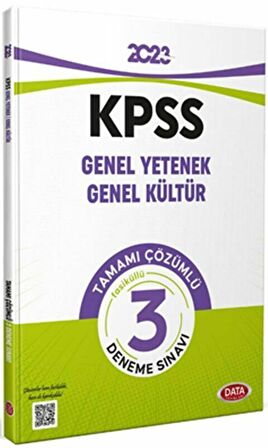 2024 KPSS Genel Yetenek Genel Kültür Tamamı Çözümlü 3 Fasikül Deneme Sınavı