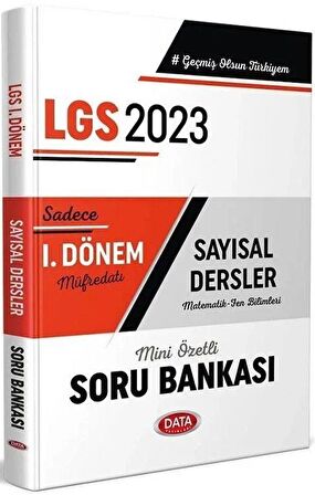 2023 LGS 1. Dönem Sayısal Soru Bankası -