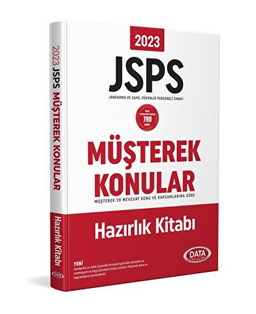 JSPS Müşterek Konular Hazırlık Kitabı