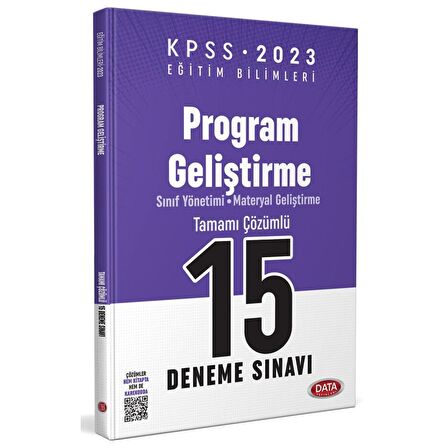 KPSS Eğitim Bilimleri Program Geliştirme 15 Deneme Sınavı