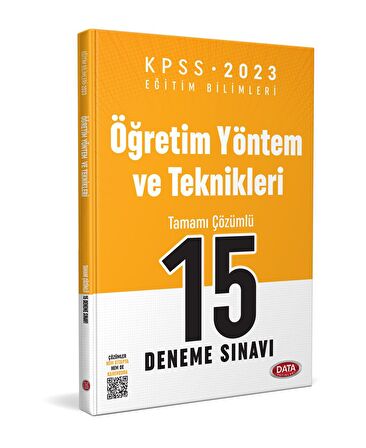 KPSS Eğitim Bilimleri Öğretim Yöntem ve Teknikleri 15 Deneme Sınavı