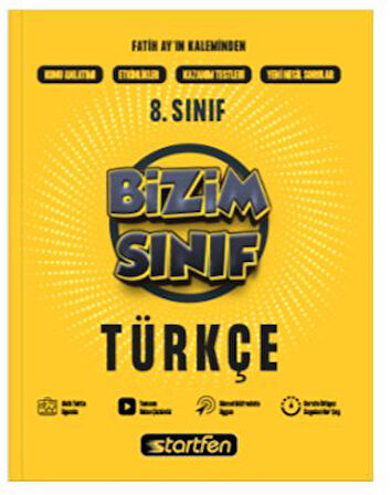 8.Sınıf LGS Bizim Sınıf Tükçe Etkinlikli Konu Anlatımlı Soru Bankası