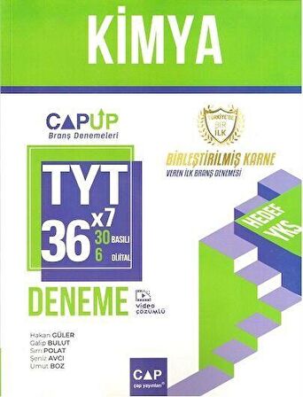 TYT Kimya 30X6 Up Deneme