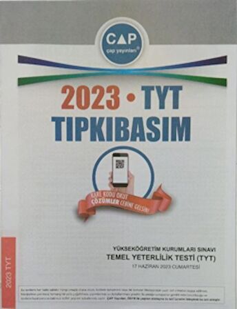 TYT Tıpkı Basım 2023