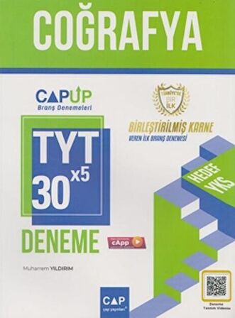 TYT Coğrafya 30 X 5 Up Deneme