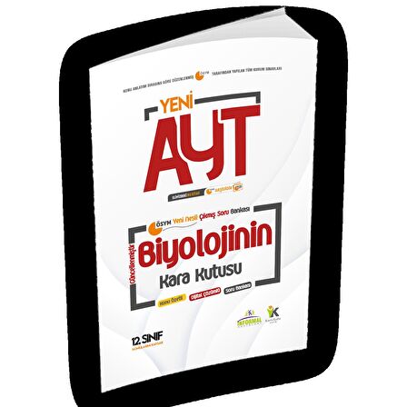 2023 AYT BİYOLOJİNİN Kara Kutusu 4.Kitap Konu Ö.Dijital Çözümlü Soru BANKASI (12.Sınıf AYT konuları)