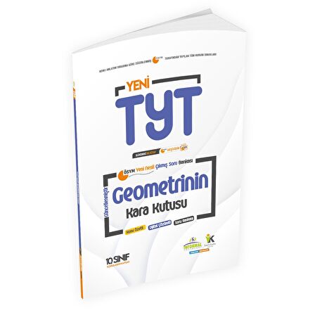 2023 AYT GEOMETRİNİN Kara Kutusu 2.Kitap Konu Ö.Dijital Çözümlü Soru BANKASI (10.Sınıf TYT konuları)