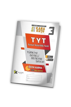 2026 TYT ÖSYM Arşivi Karma Kara Kutu Çıkmış Soru Türkiye Geneli D. Çözümlü Deneme 10/3.Kitapçık