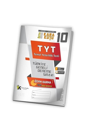 2026 TYT ÖSYM Arşivi Karma Kara Kutu Çıkmış Soru Türkiye Geneli D. Çözümlü Deneme 10/10.Kitapçık