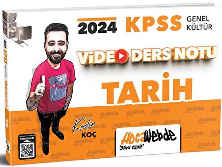 2024 KPSS Genel Kültür Tarih Video Ders Notu