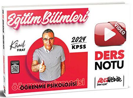 2024 KPSS Eğitim Bilimleri Öğrenme Psikolojisi Video Ders Notu