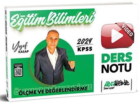 2024 KPSS Eğitim Bilimleri Ölçme ve Değerlendirme Video Ders Notu