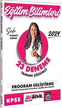 2024 KPSS Eğitim Bilimleri Program Geliştirme Tamamı Çözümlü 23 Deneme