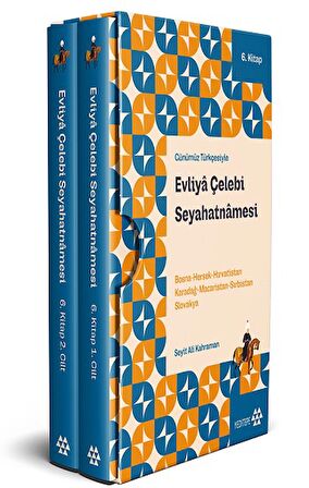 Evliya Çelebi Seyahatnamesi 6. Kitap (2 Cilt Kutulu)