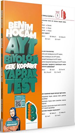 2023 AYT Biyoloji Çek Kopar Yaprak Test