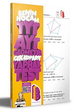 2023 TYT - AYT Geometri Çek Kopar Yaprak Test