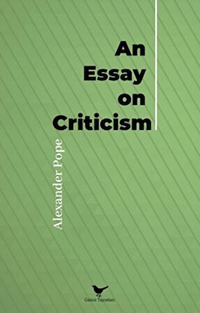 An Essay on Criticism