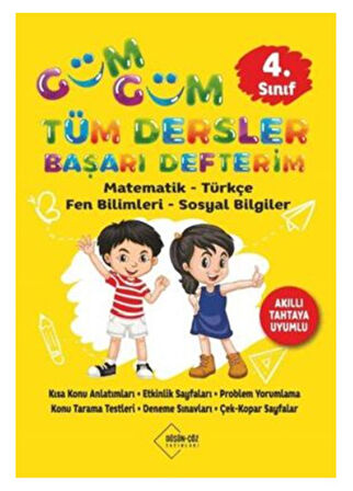 Güm Güm 4.Sınıf Tüm Dersler Konu Soru Test Başarı Defteri