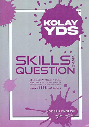 Kolay YDS Skills Question Bank