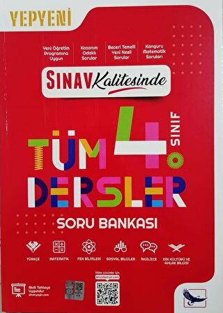 Sınav 4.Sınıf Yenilenmiş Tüm Dersler Soru Bankası- bnhc