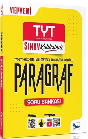 TYT AYT KPSS ALES MSÜ DGS Paragraf Soru Bankası Sınav Kalitesinde Sınav Yayınları