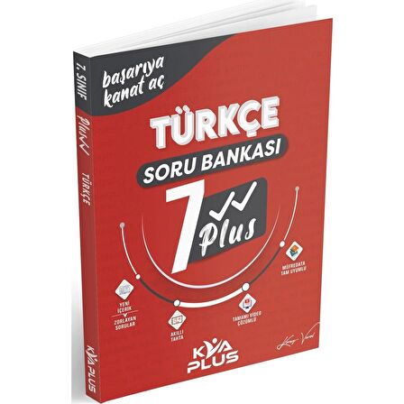 KVA Yayınları 7. Sınıf Türkçe Plus Serisi Soru Bankası Yeni