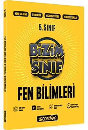 5. Sınıf Bizim Sınıf Fen Bilimleri Etkinlikli Soru Bankası