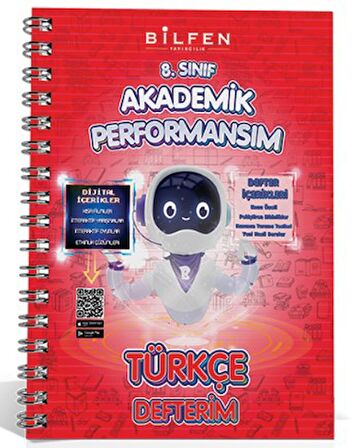 Türkçe 8 Akademik Performansım Defterim Bilfen Yayıncılık