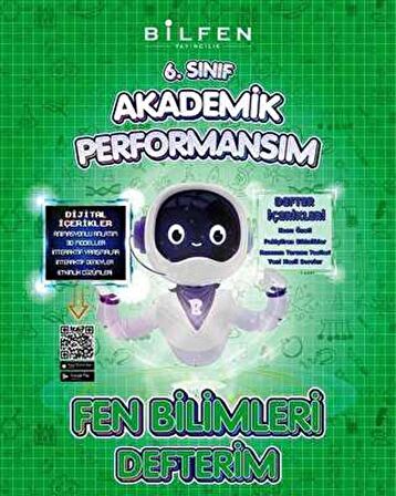 6. Sınıf Fen Bilimleri Akademik Performansım Defterim