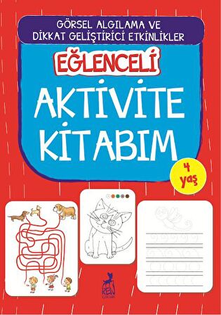 Eğlenceli Aktivite Kitabım 4 Yaş