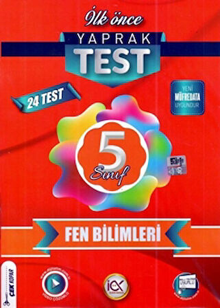 5. Sınıf Fen Bilimleri Yaprak Test
