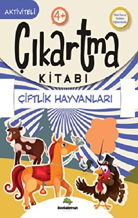 Çiftlik Hayvanları-Çıkartma Kitabı