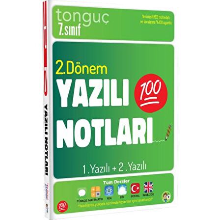 7. Sınıf Yazılı Notları 2. Dönem 1 ve 2. Yazılı