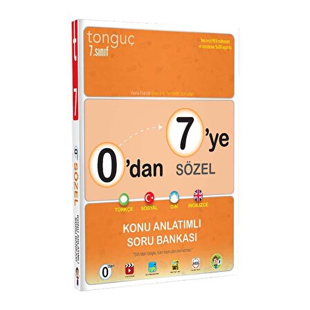 0'dan 7'ye Sözel Konu Anlatımlı Soru Bankası