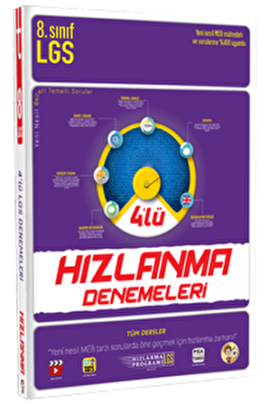 8. Sınıf LGS 4'lü Hızlanma Denemeleri